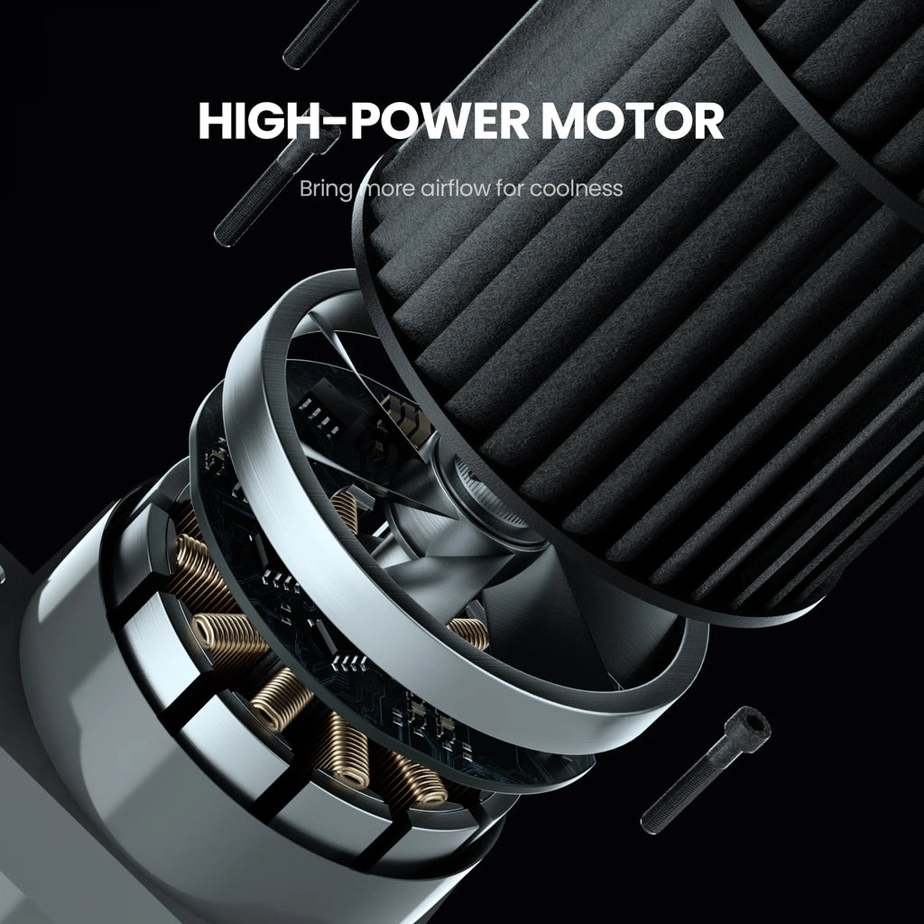 40in Tower Fan with Remote Control, 6 Speeds, 3 Wind Modes, Black R76867