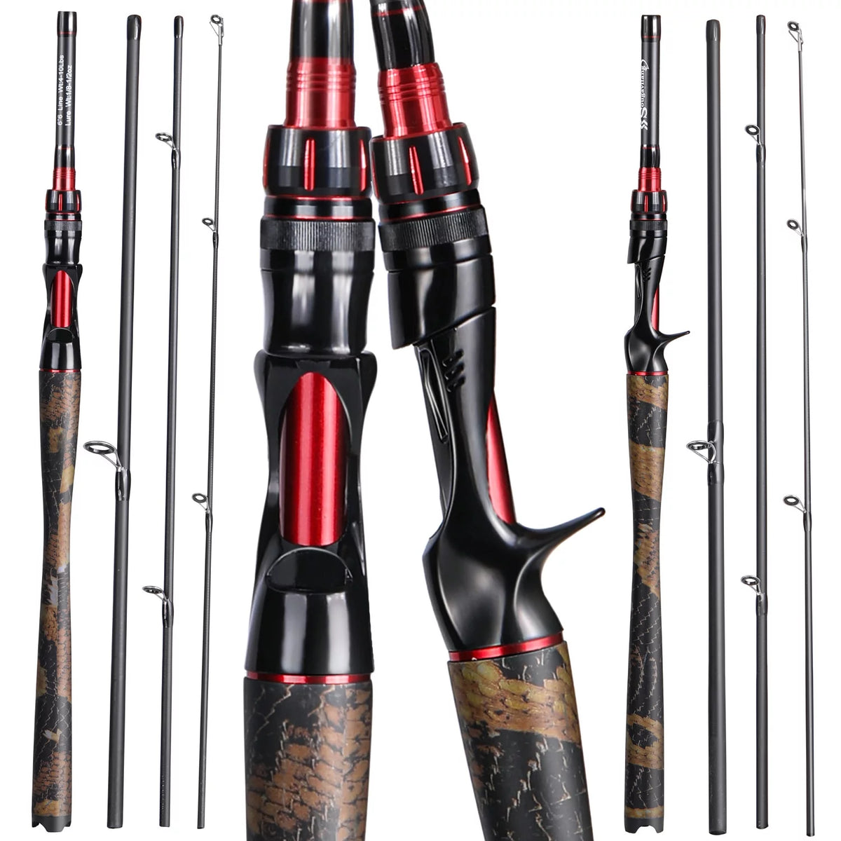 4 Piece Carbon Fiber Fishing Rod Y981561