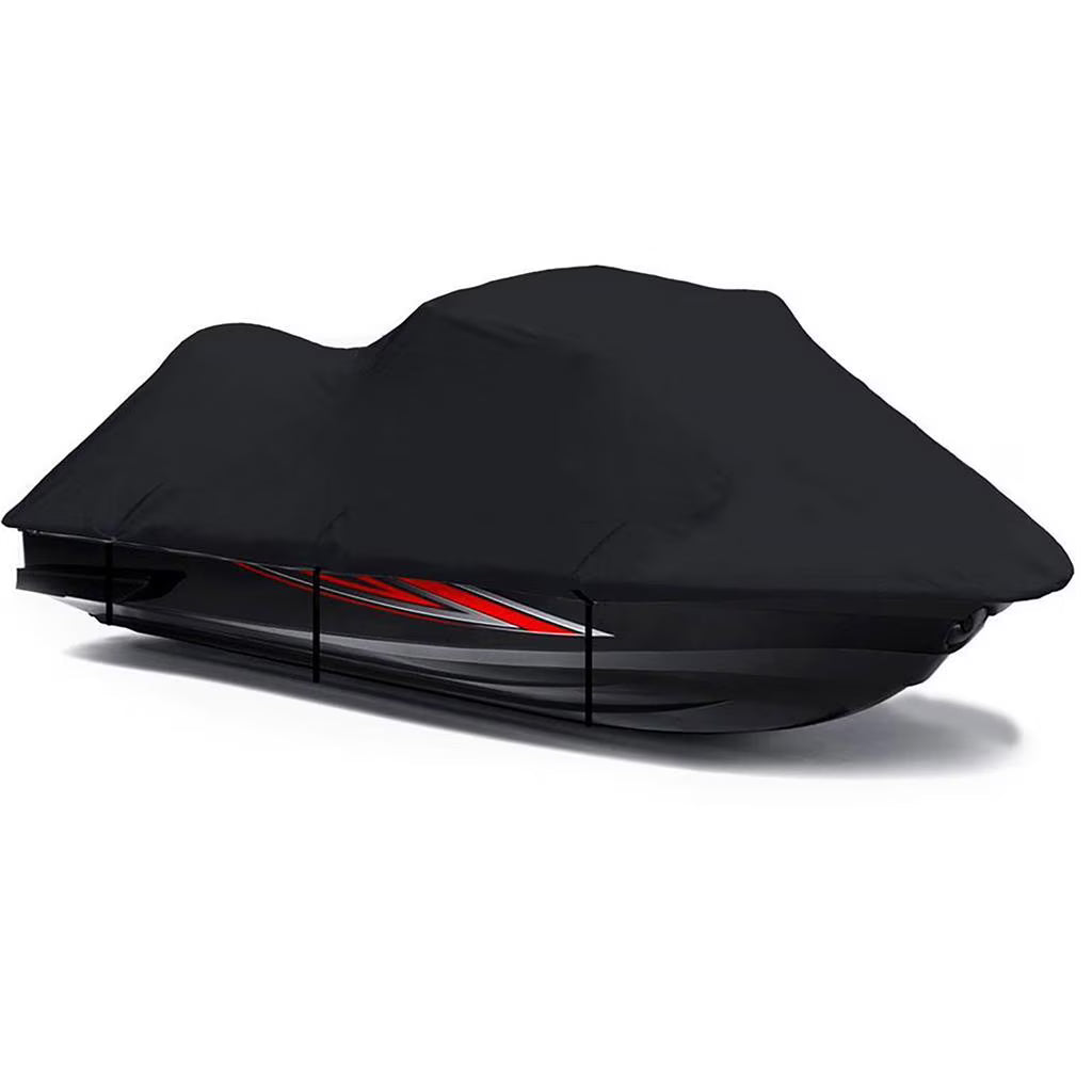 Black 600 Denier JetSki Cover for Honda AquaTrax F-15 / F-15X 2008 2009 K36323