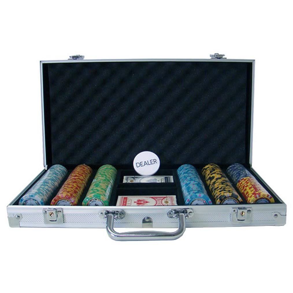 300 ct Aluminum Chip Set Y608
