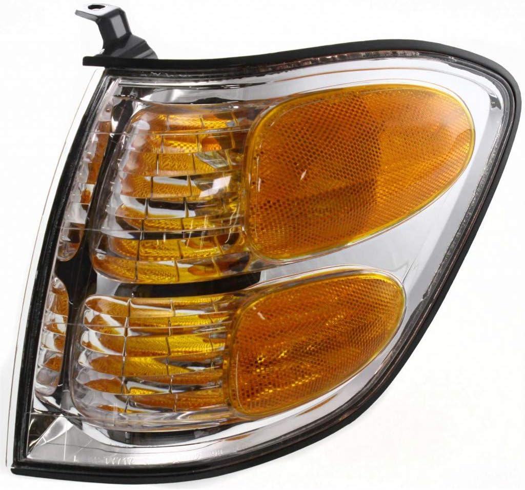 Corner Signal Light for Toyota Sequoia Passenger Side with Bulbs, Pack of 2 L15600
