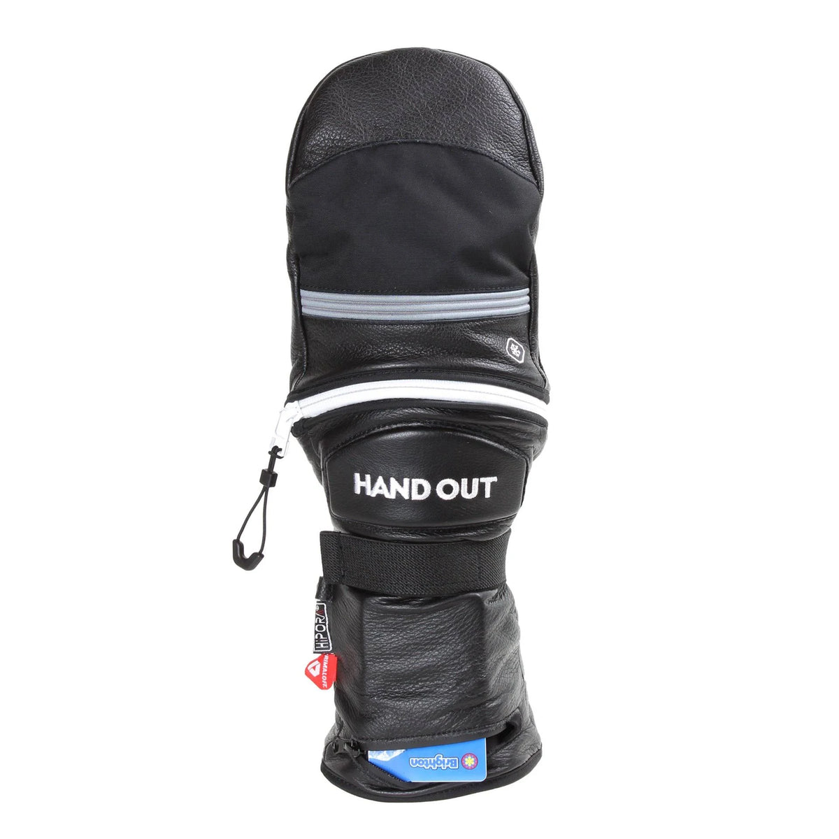 Black/Grey Ski Mitten Y814299