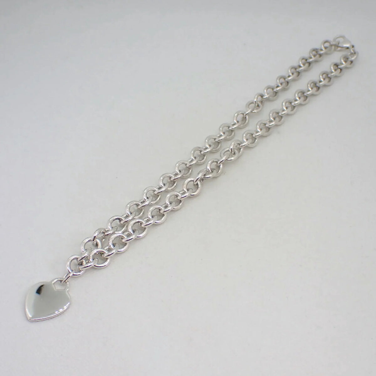 925 Heart Tag Pendant C749