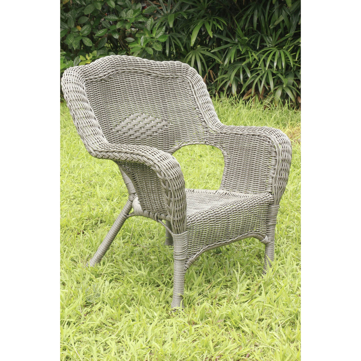Mocha Wicker Resin Patio Chair M938