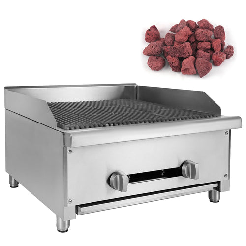 24" Charbroiler with Lava Rock U646284