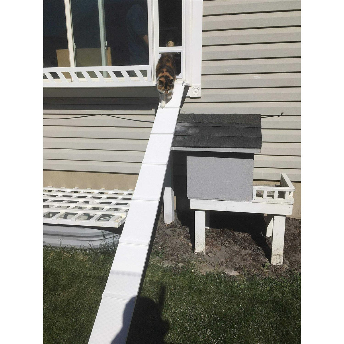 Cat Door for Horizontal Sliding Windows M868283