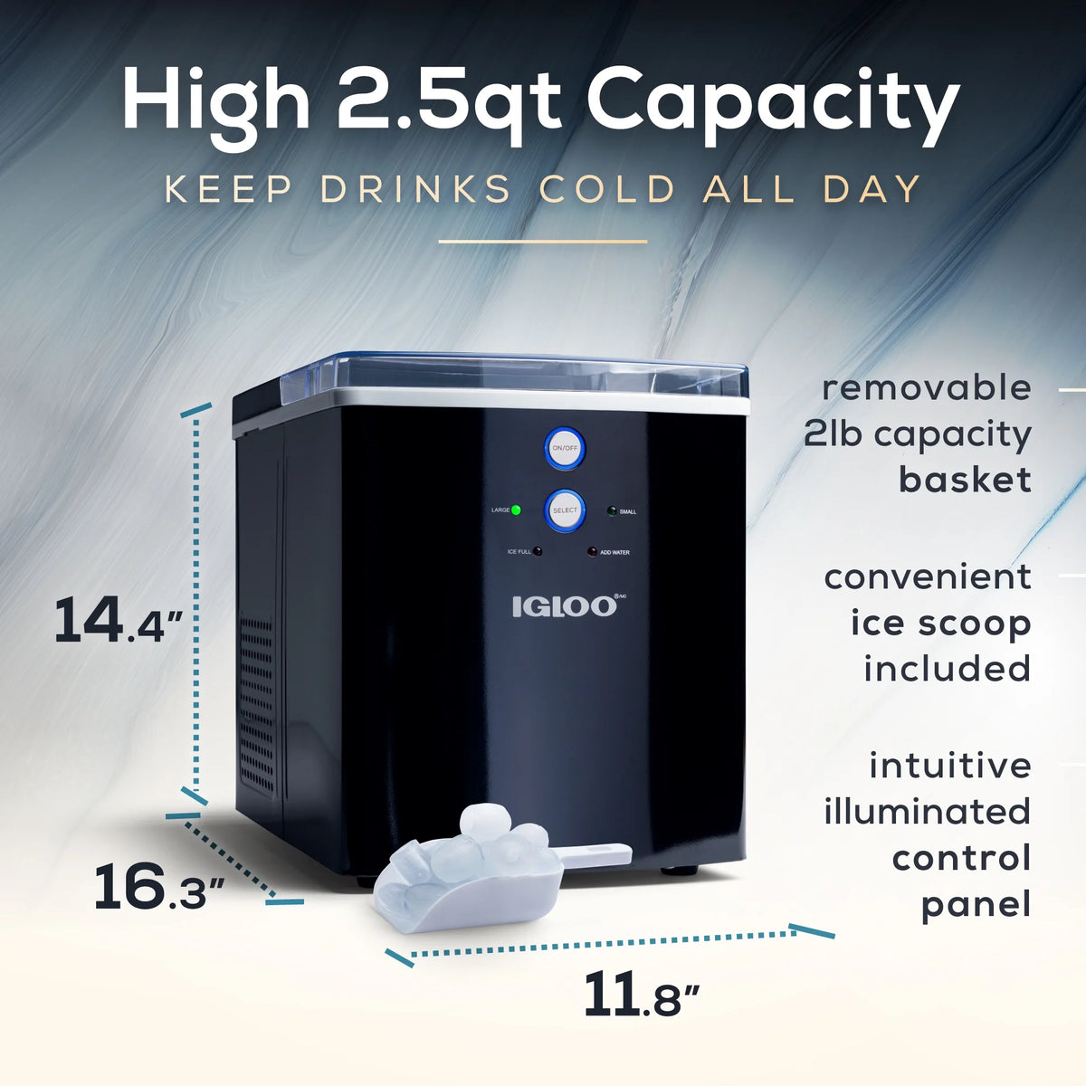 Automatic Portable Countertop Ice Maker Machine G89167