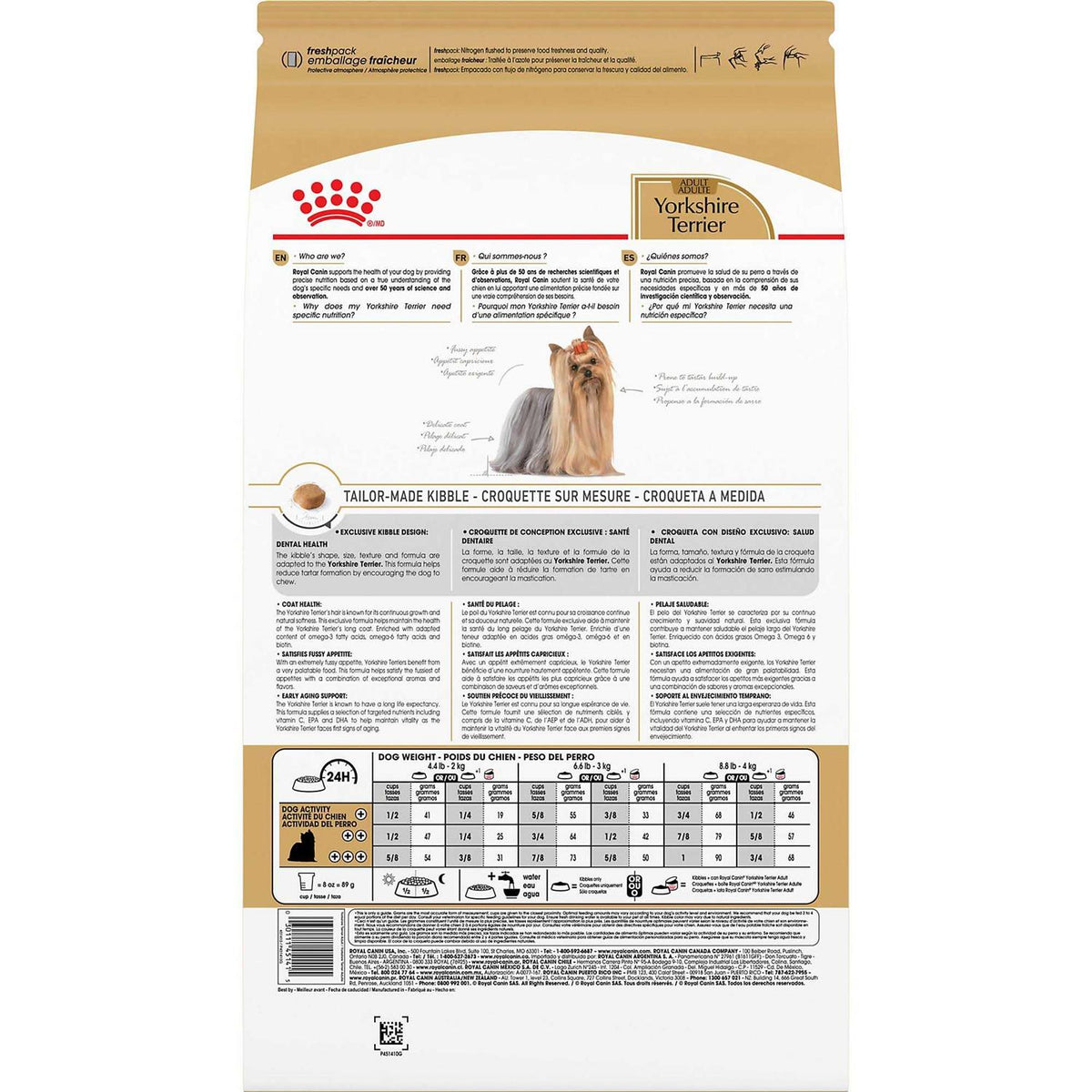 Adult Yorkshire Terrier Dry Dog Food L40836