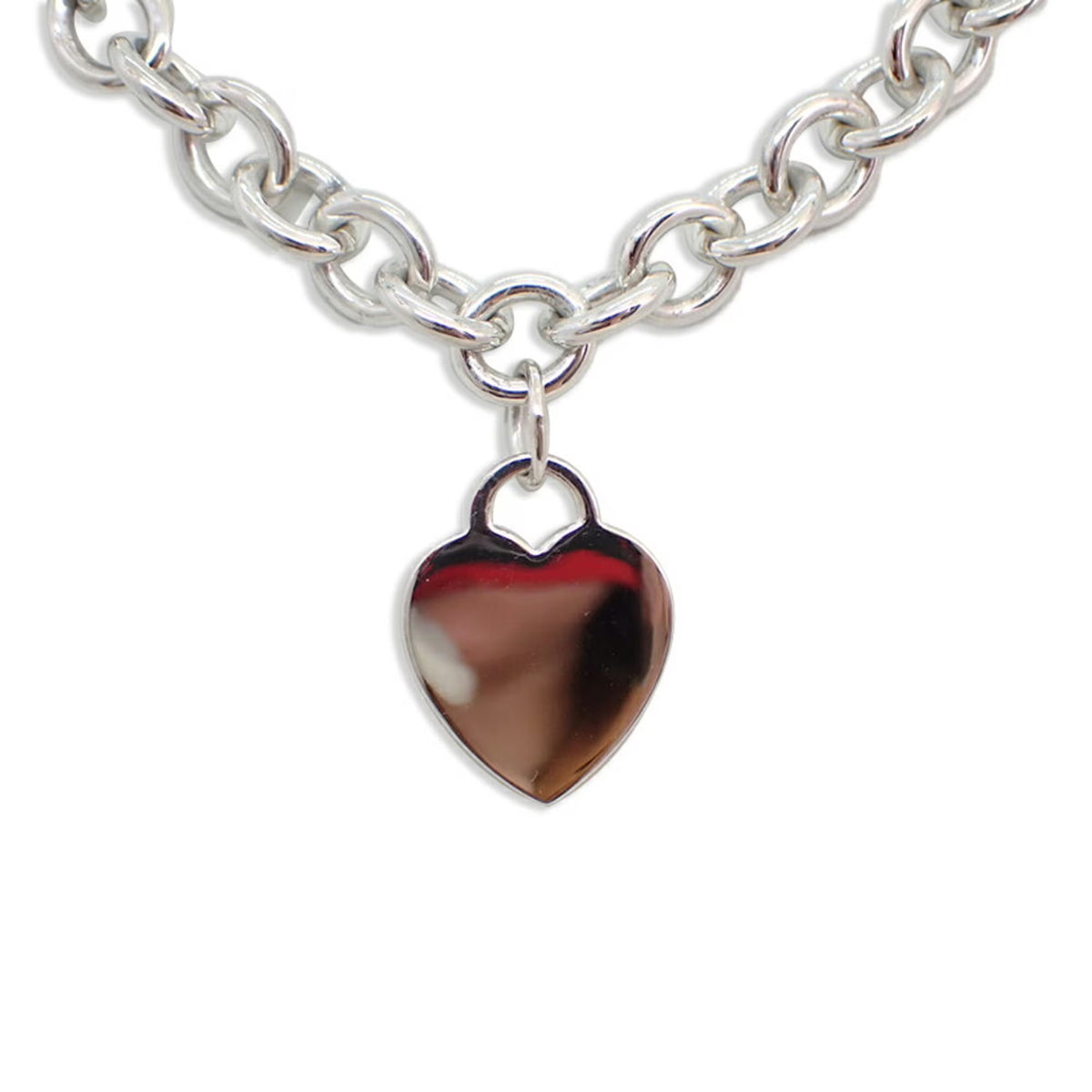 925 Heart Tag Pendant C749