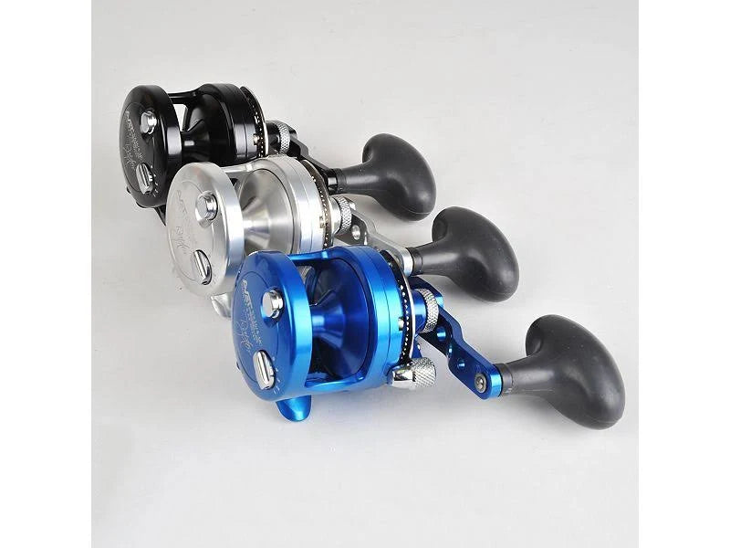 Red 2-Speed Lever Drag Casting Reel Q5828