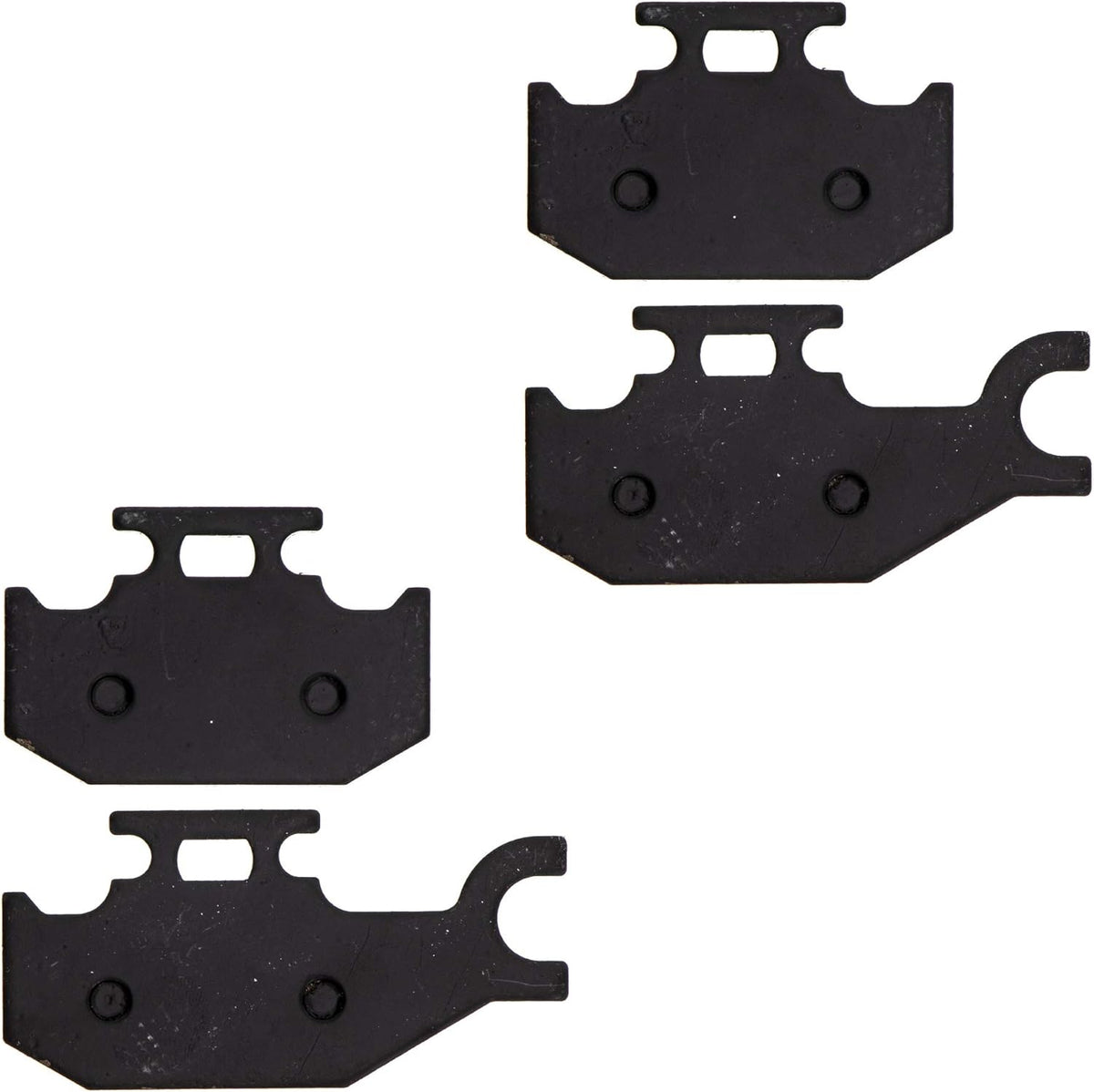 Rear Left/Right Brake Pad Set Organic 2 Pack V911