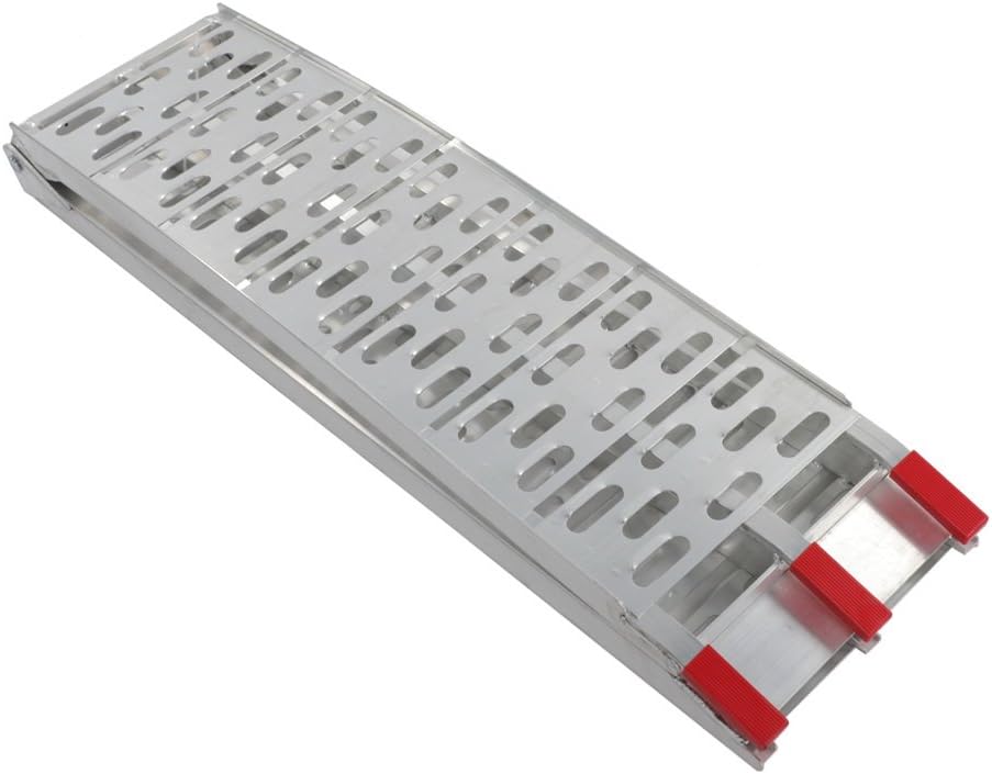 2pcs 7.5FT Aluminum Folding Ramps 1500lbs Capacity F97968