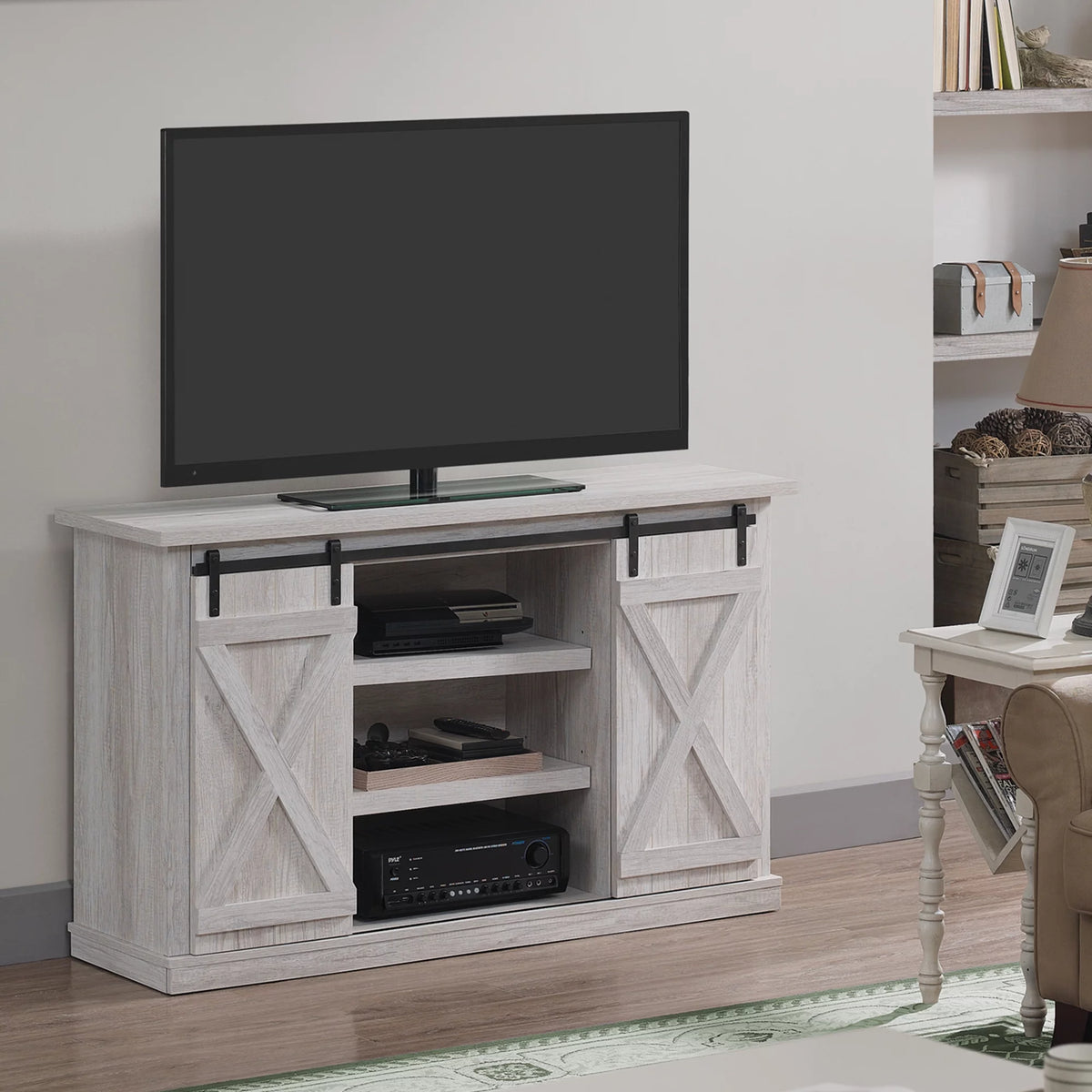 White Oak TV Stand U659