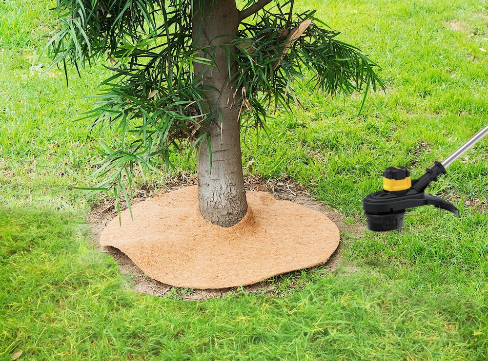 24 Inches 20 Pack Coco Coir Tree Ring Mulch Mat C558