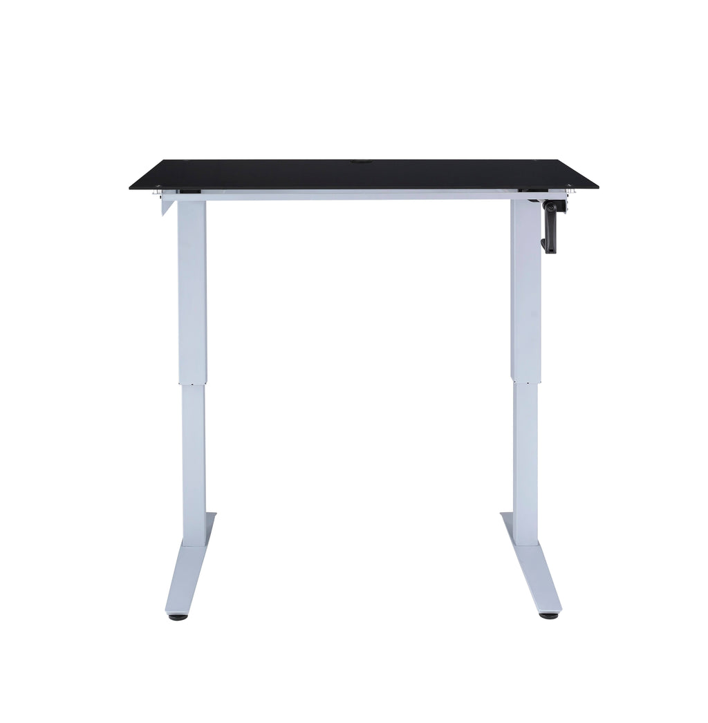 Black Glass Writing Desk I673587
