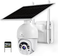Solar Outdoor Camera 1080P 14400mAh Wireless Battery Camera I596