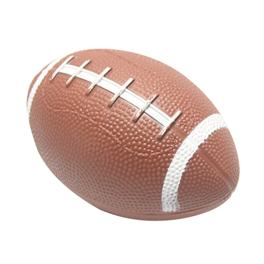 Mini Inflatable Rubber Ball Rugby Football Basketball Toy W28148