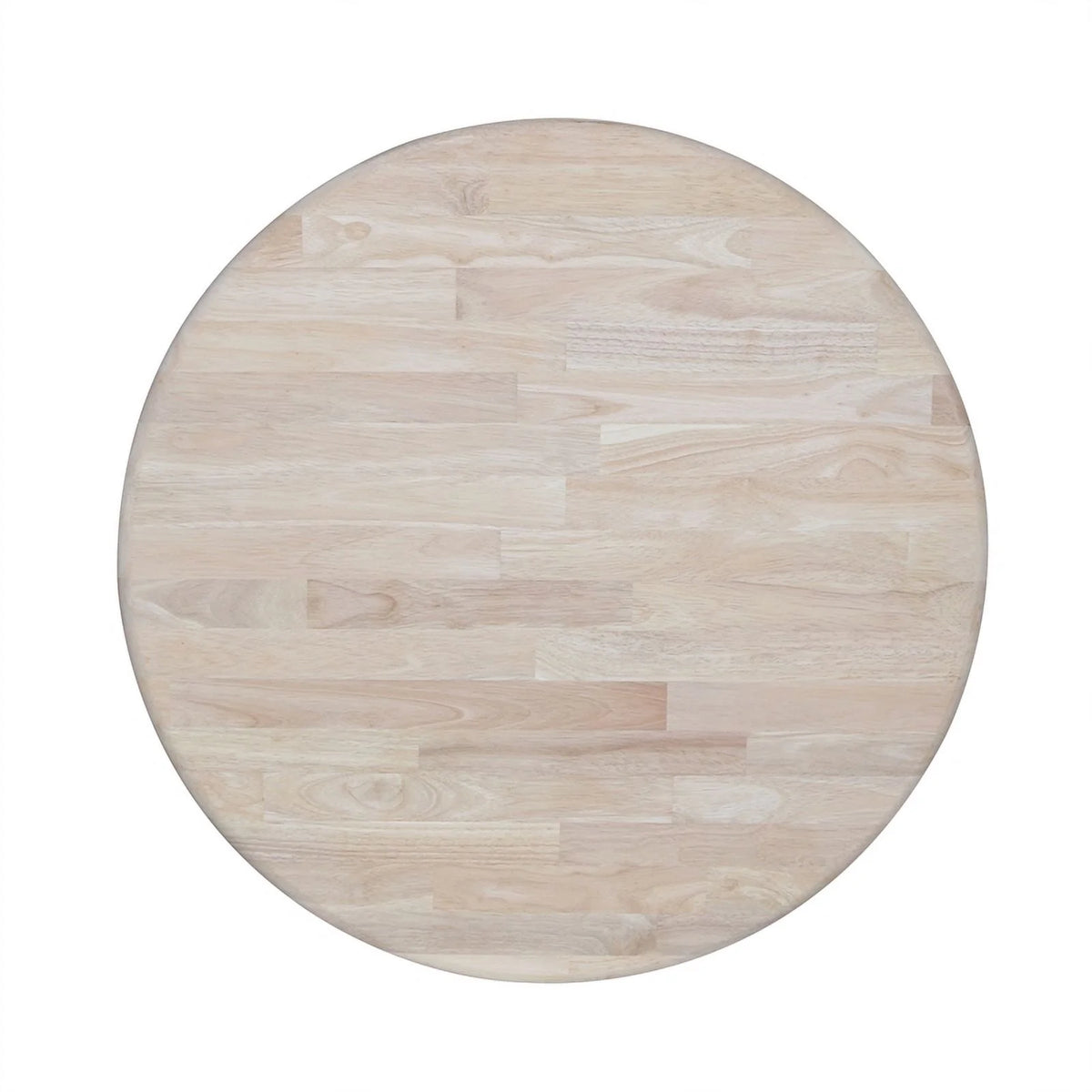 Natural Wood Round Top Bar Table Q7520