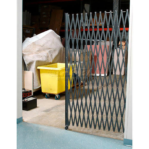 Single Folding Security Gate 5-1/2&W x 6-1/2&H J395
