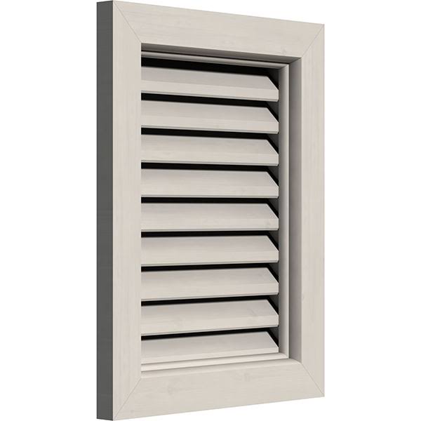 36 inchw x 24 inchh Primed Smooth Western Red Cedar Gable Vent Z44007