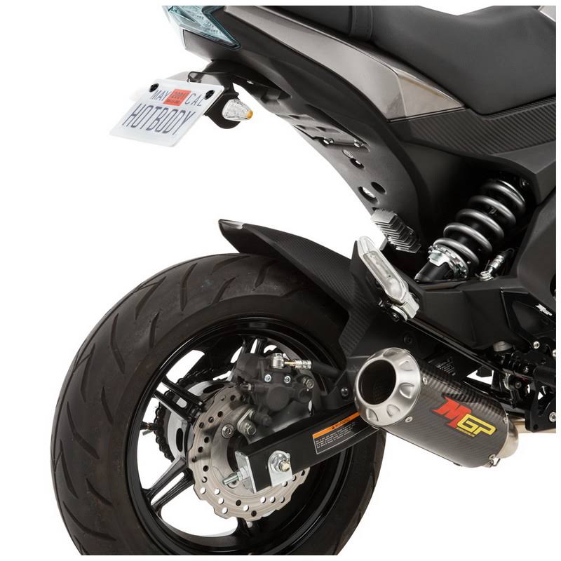 MGP Exhaust Full System CF w/ Stainless End Cap Canister Q6259