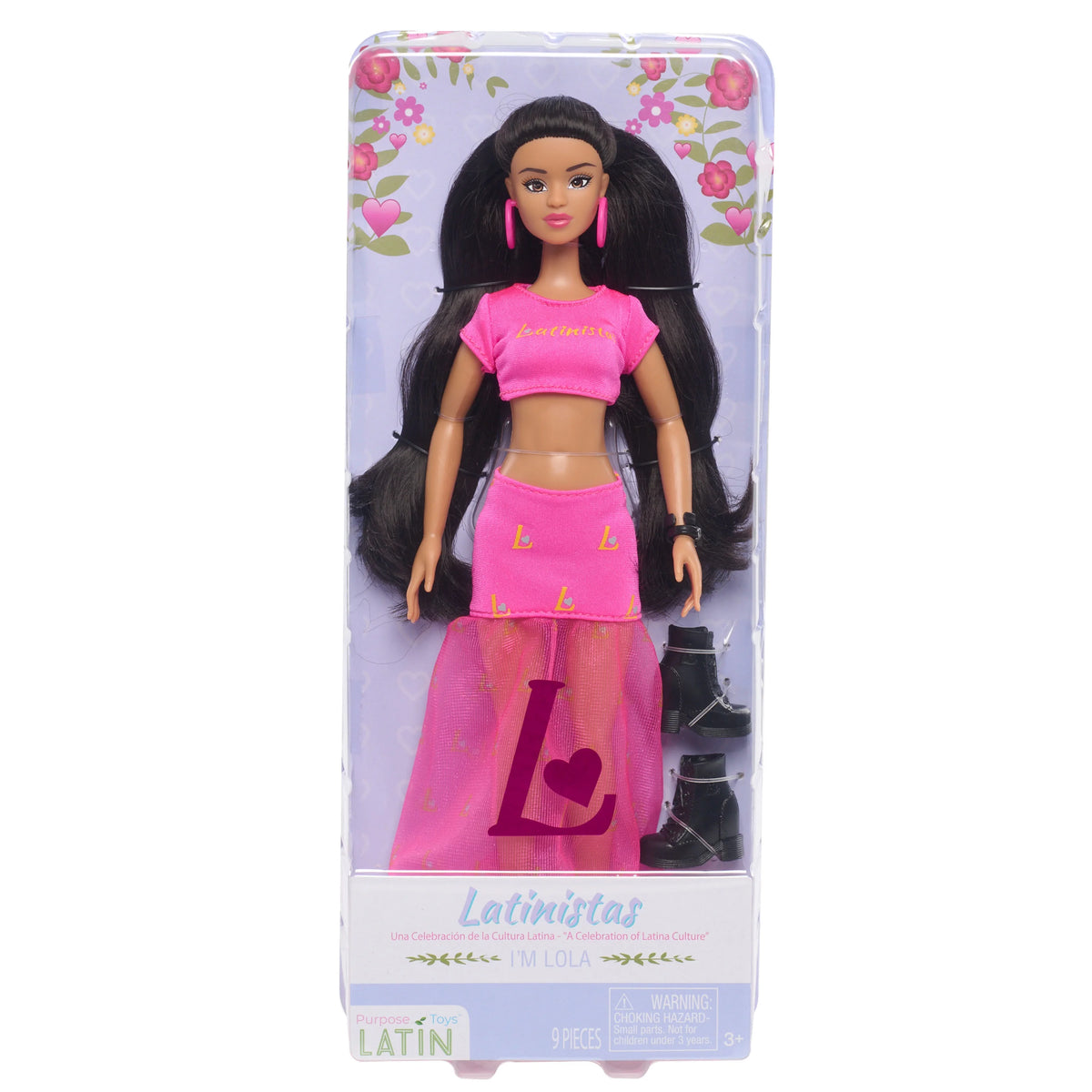 11.5-inch Latina Fashion Doll and Accessories J69834