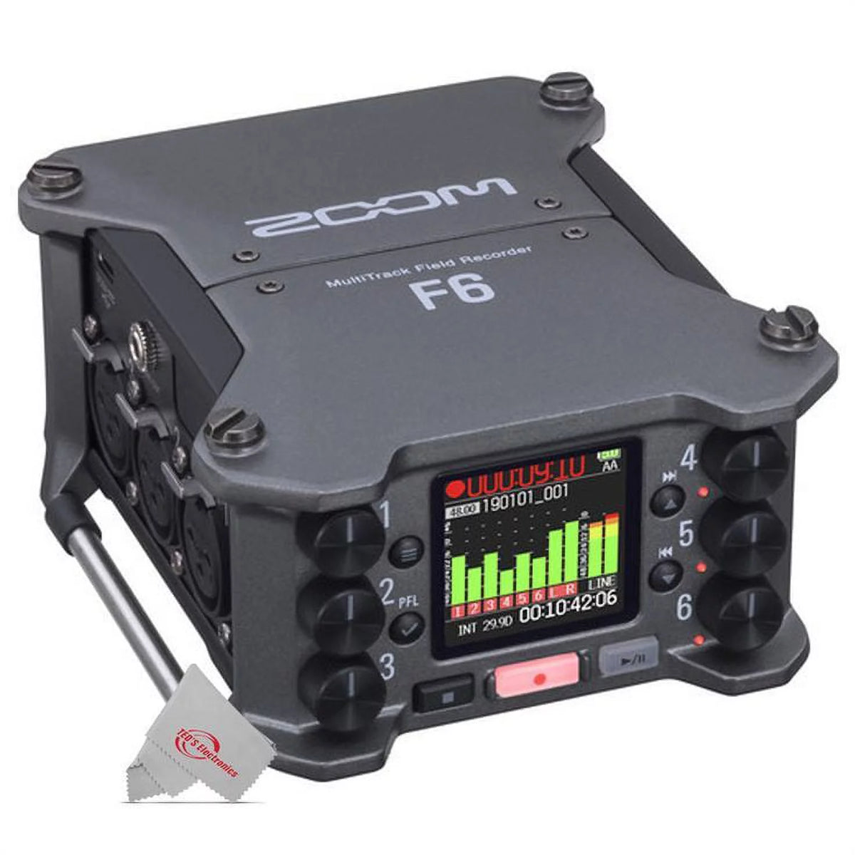 6-Input 14-Track Multi-Track Field Recorder S6852