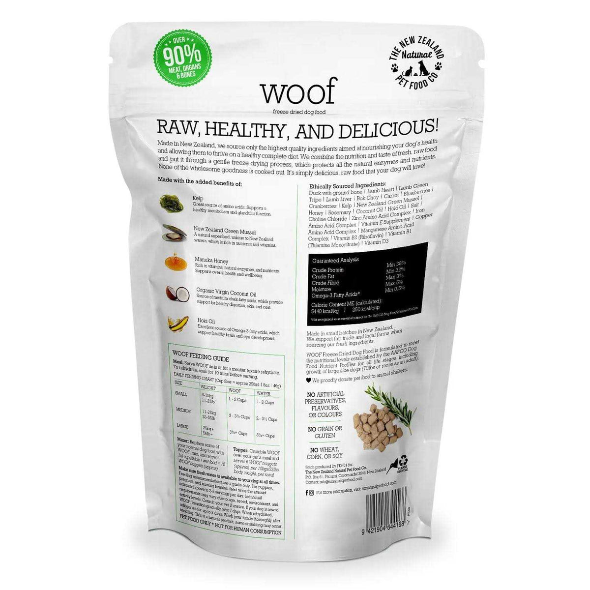 Freeze Dried Dog Food P811