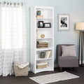 White Tall Bookcase Z63778