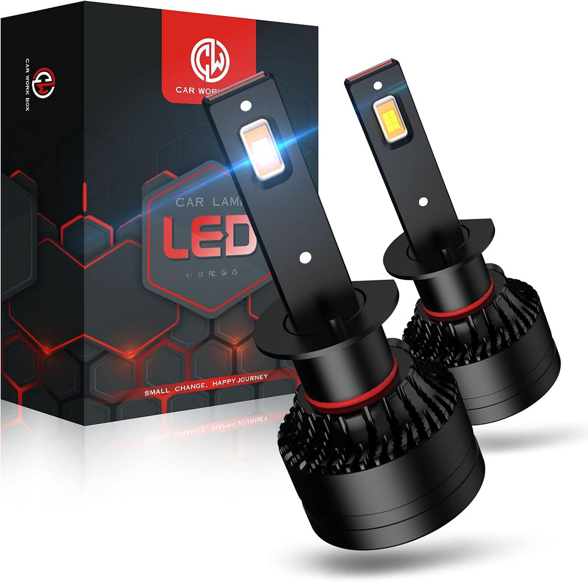 H1 LED Headlight Bulb Conversion Kit Pack of 2 M549284