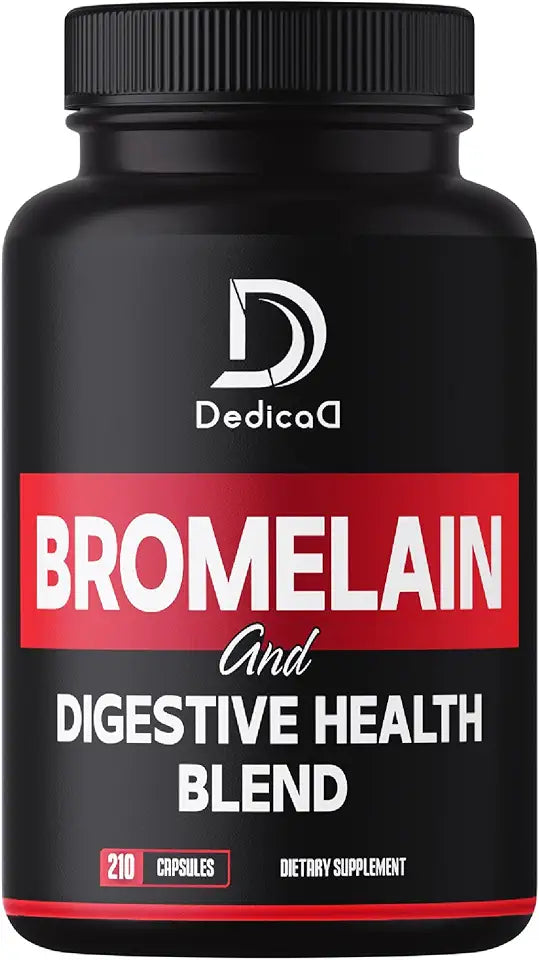 Bromelain 500mg 210 Capsules Digestive Health Blend A299