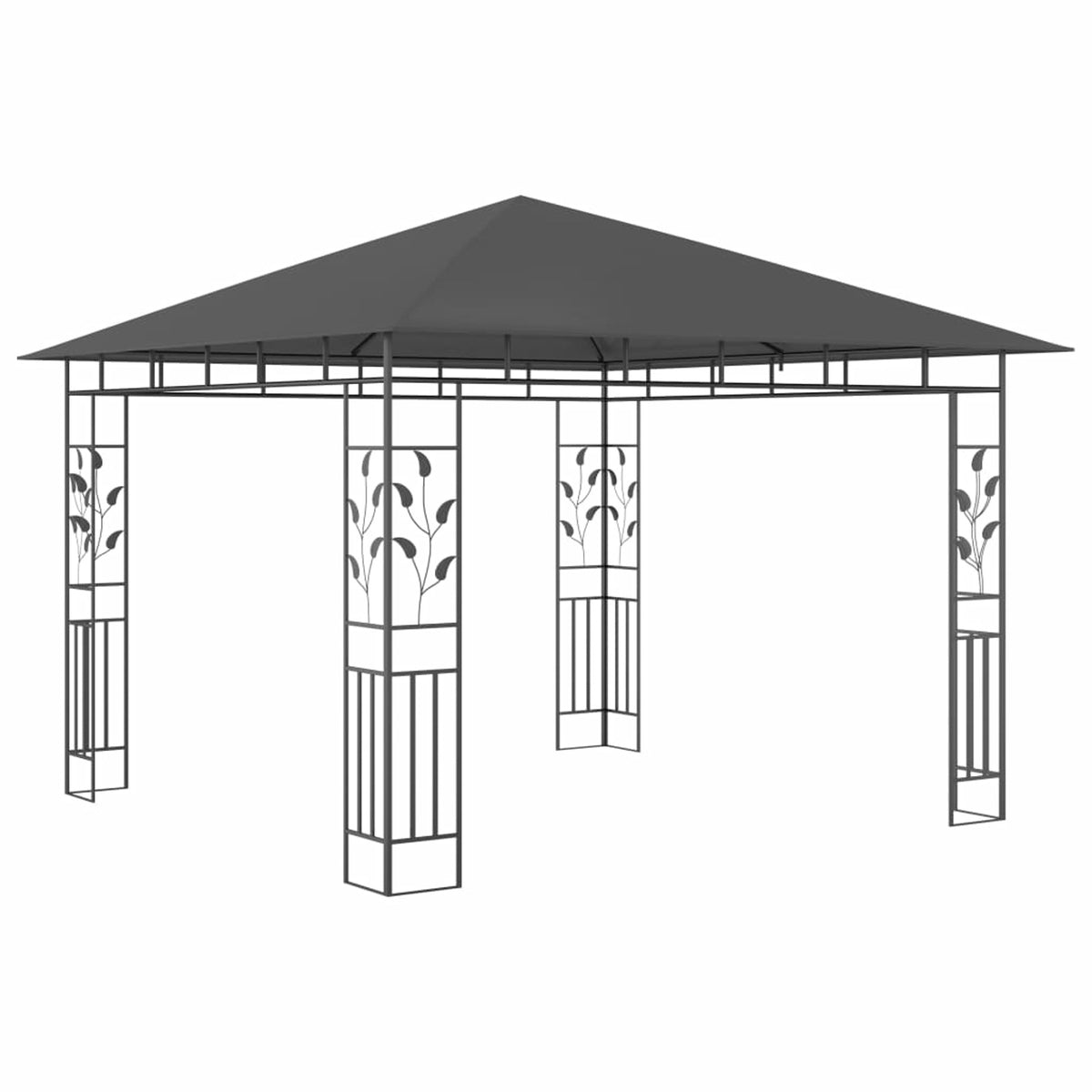 Gazebo with Mosquito Net Anthracite Z911701