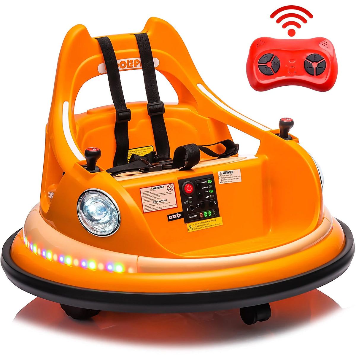 12V Battery Powered Bumper Car Ride on with Remote Control Q6913
