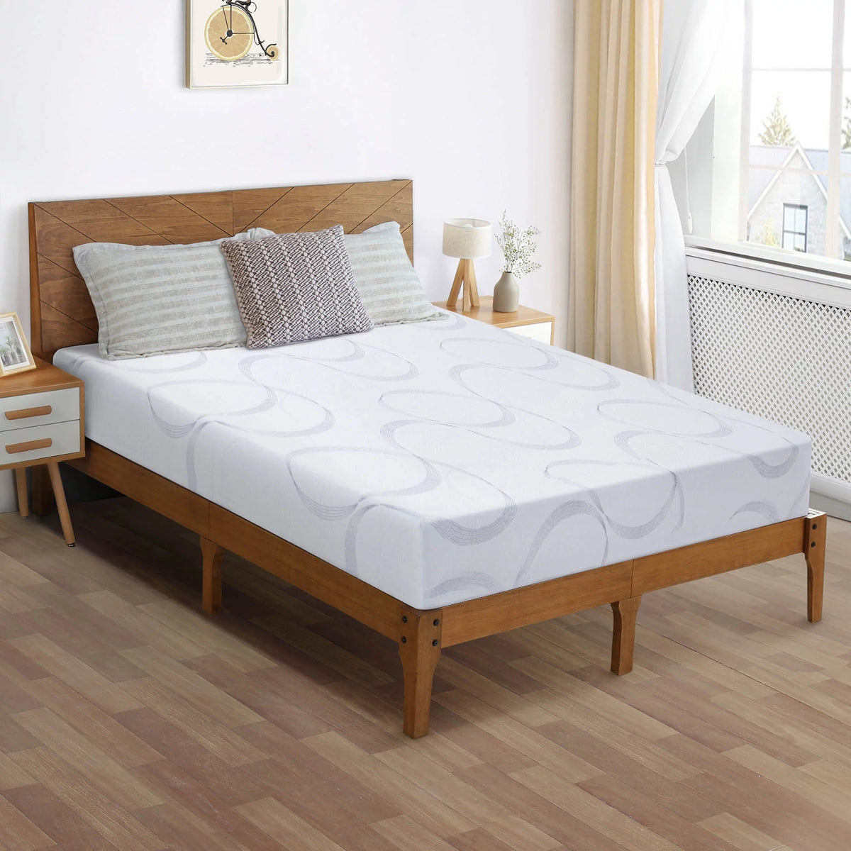 Full Medium Firm Gel Mattress G265264