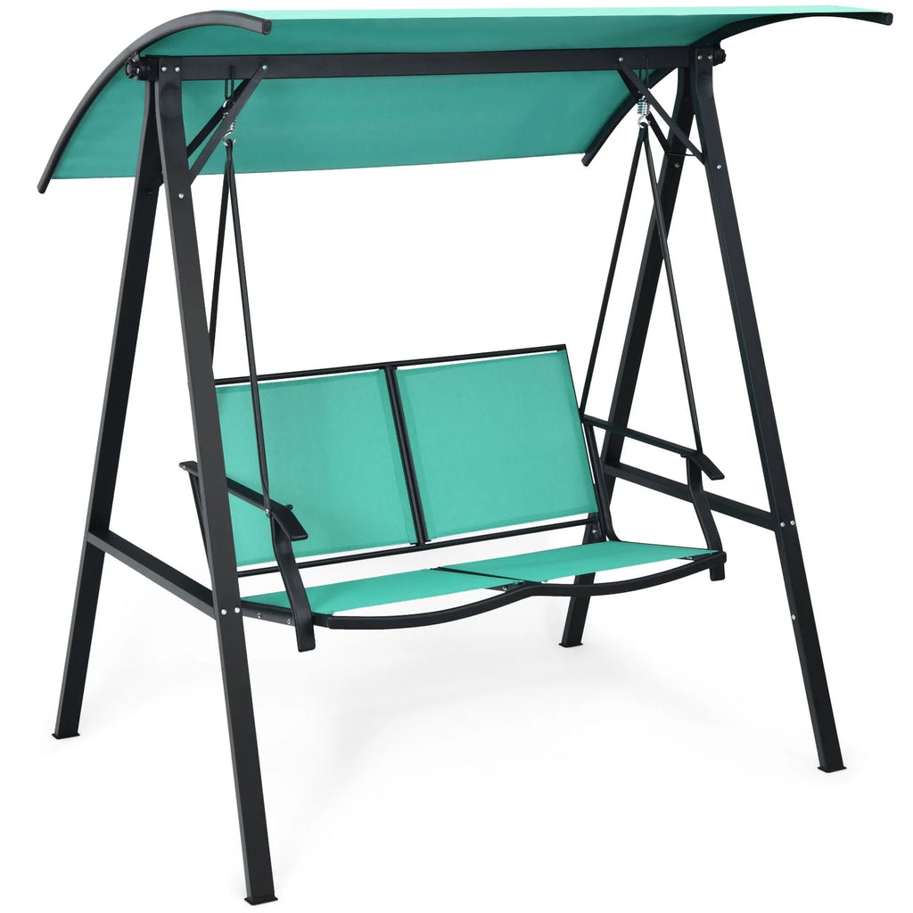2-Seat Swing Loveseat with Canopy R674