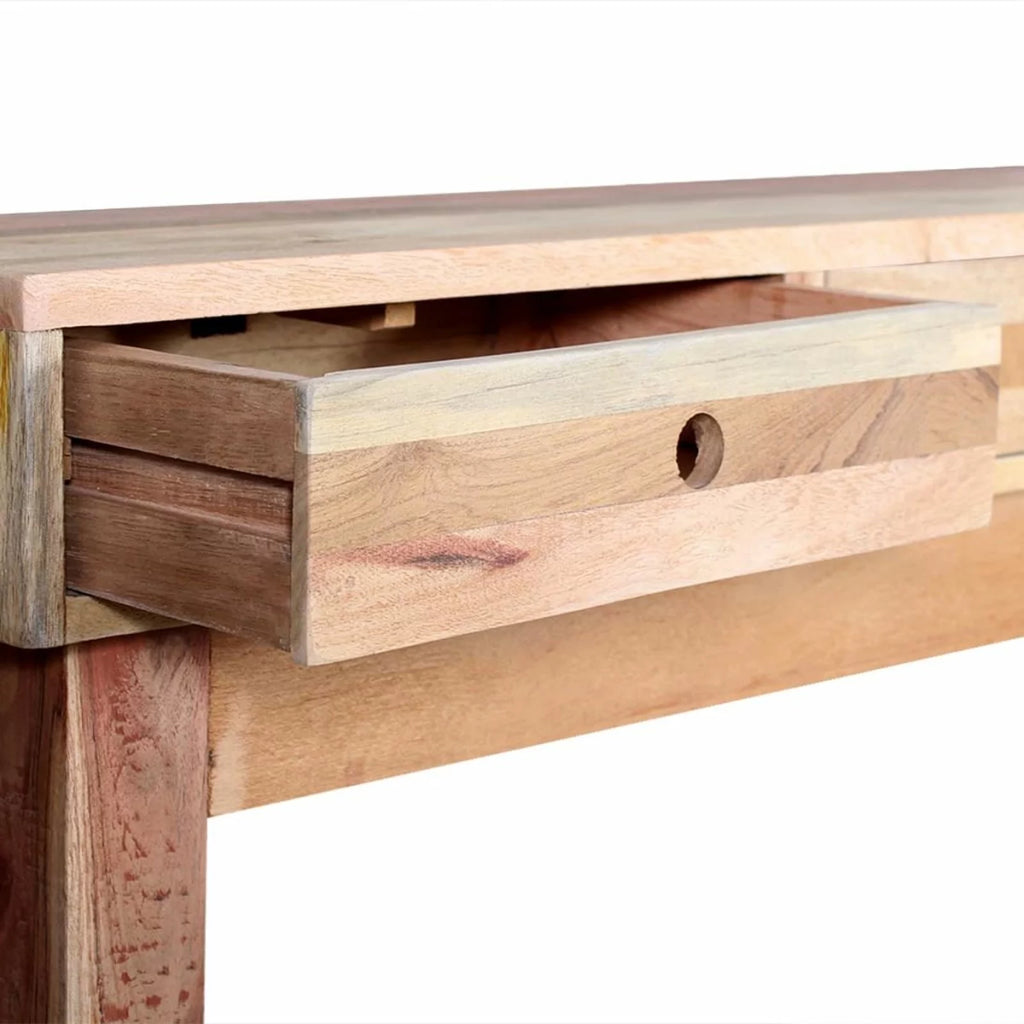 Solid Reclaimed Wood Console Table R69537
