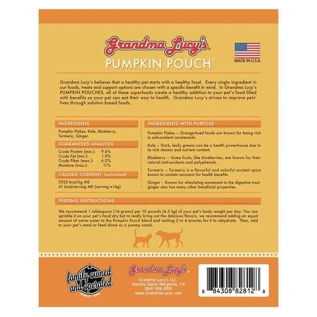 Pumpkin Pouch Pet Supplies E23295