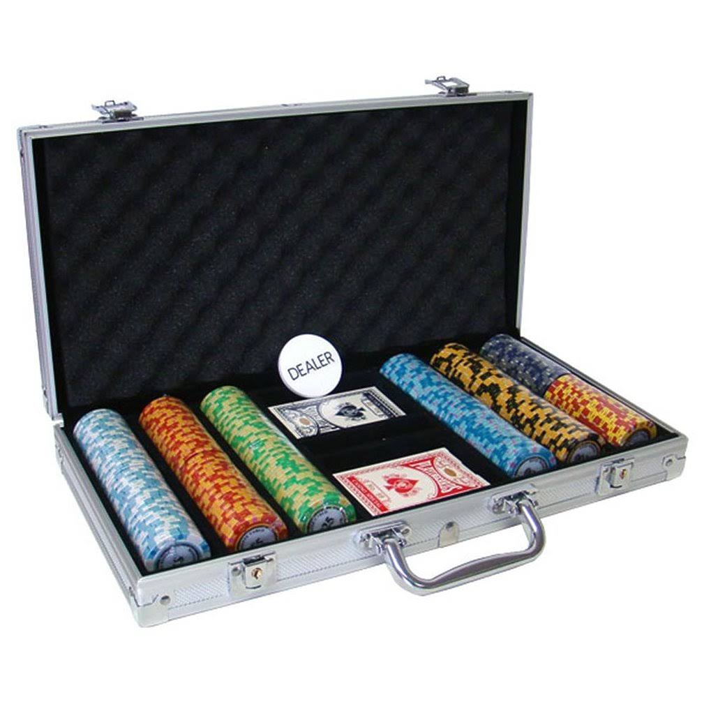 300 ct Aluminum Chip Set Y608
