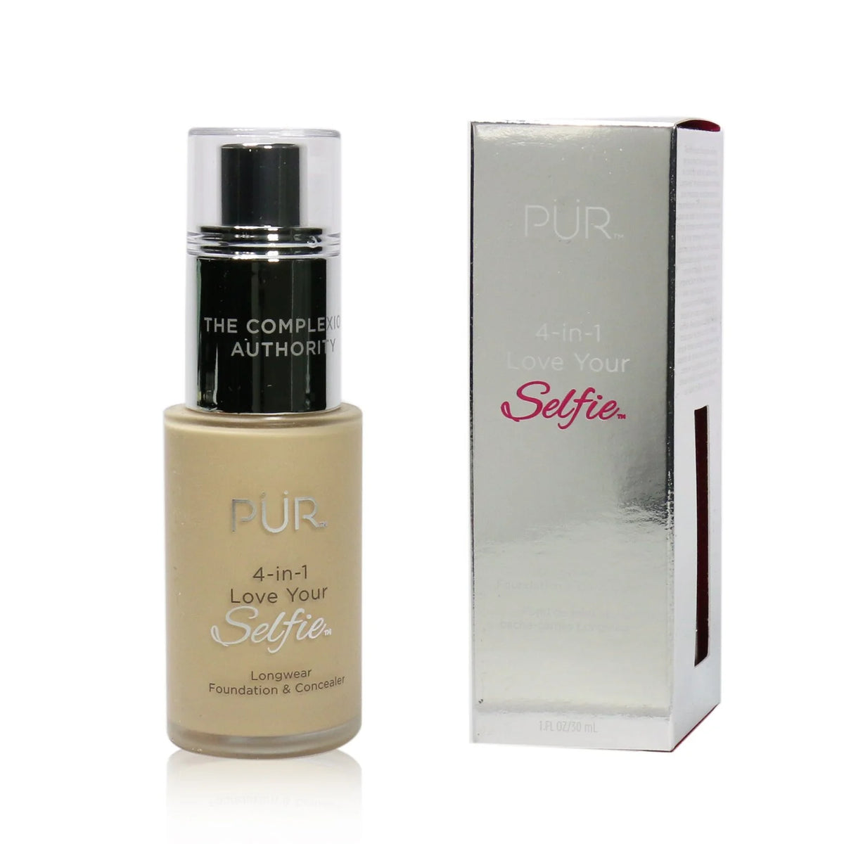 4 in 1 Longwear Foundation & Concealer - Fair Ivory 30ml/1oz S3965