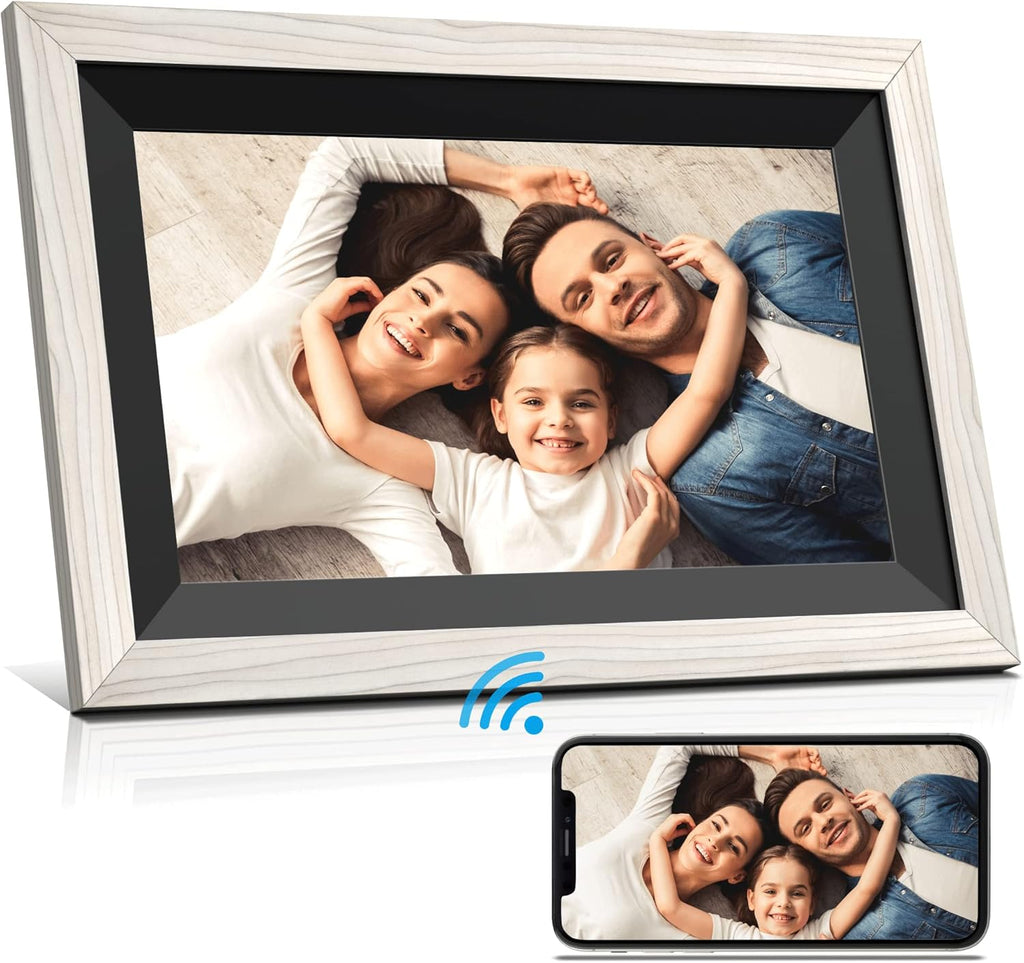 Black 8 Inch WiFi Digital Photo Frame Pack of 2 W141107