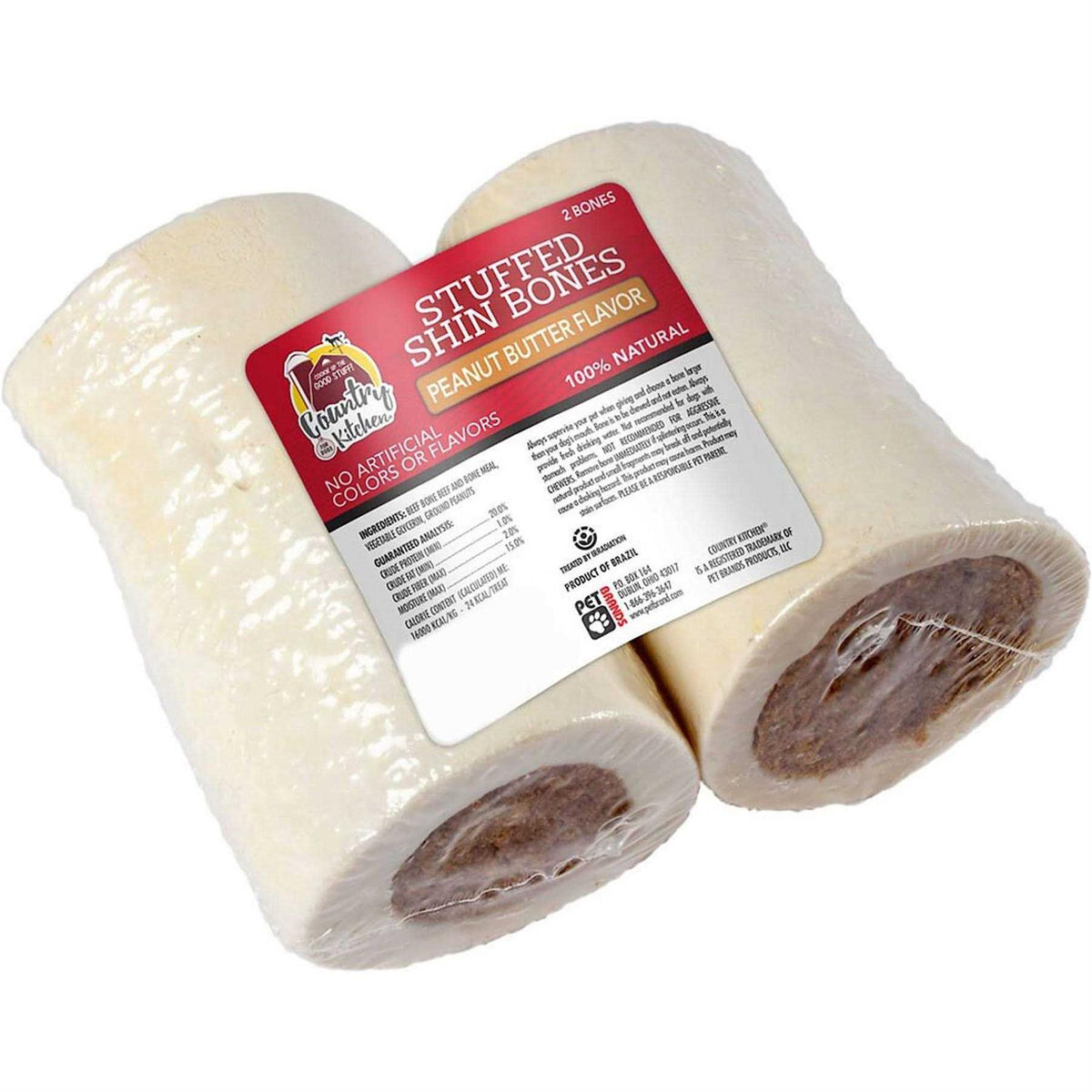 Peanut Butter Stuffed Shin Bone Dog Treats I565567
