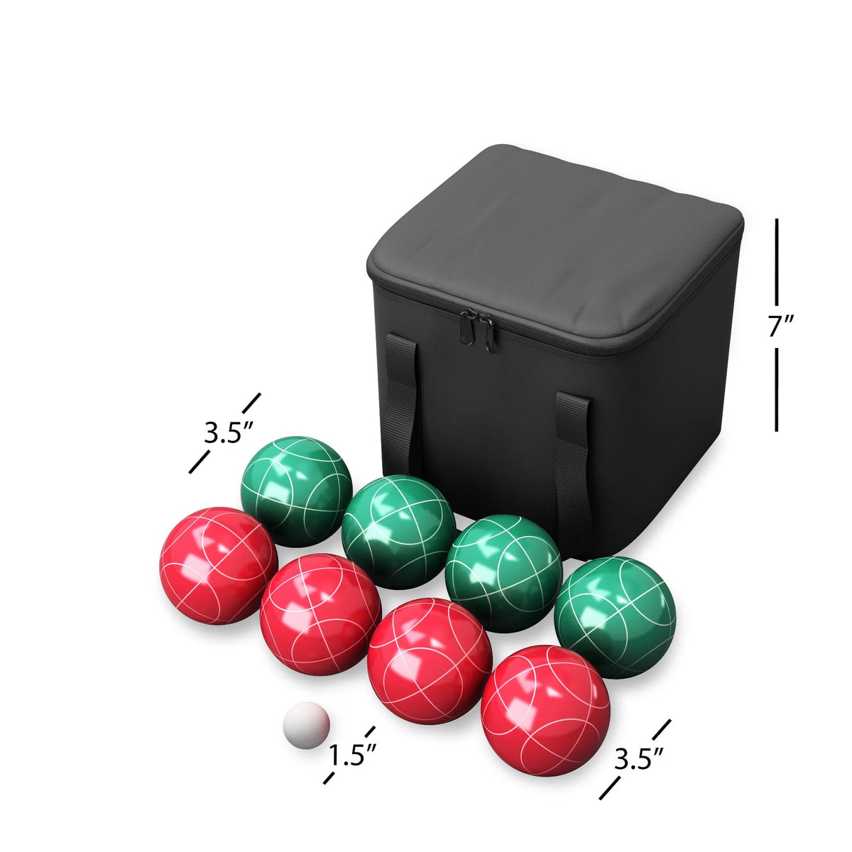Bocce Ball Set with Carrying Case K2917