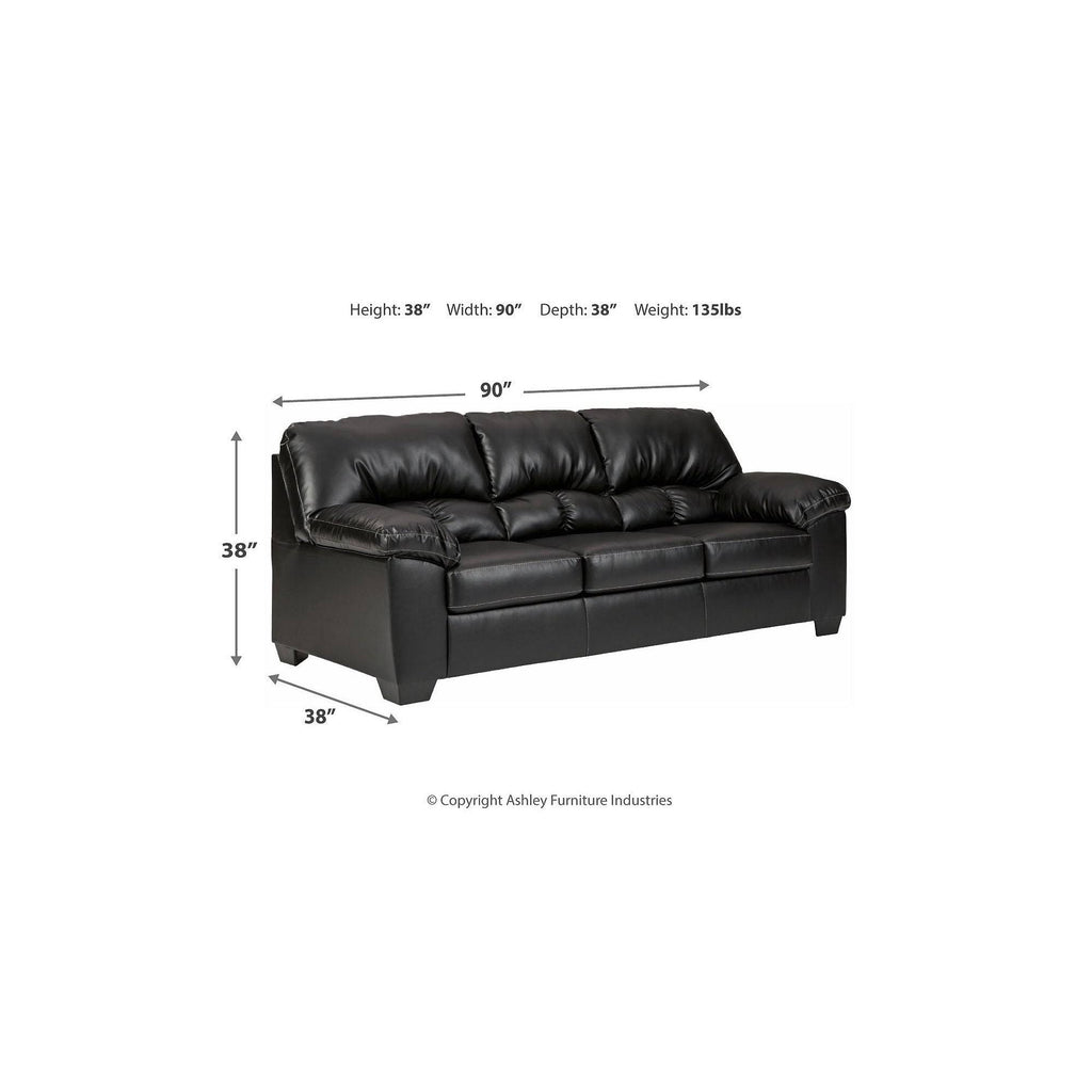 Black Sofa S17948