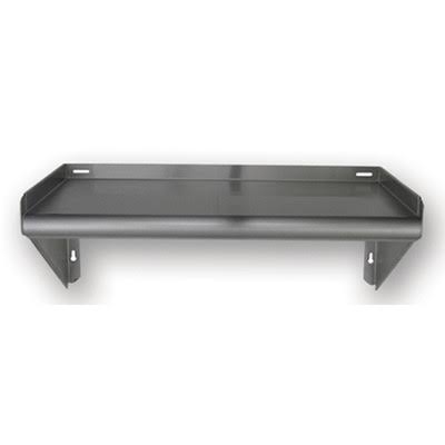Stainless Steel Tab Lock Wall Shelf C166566