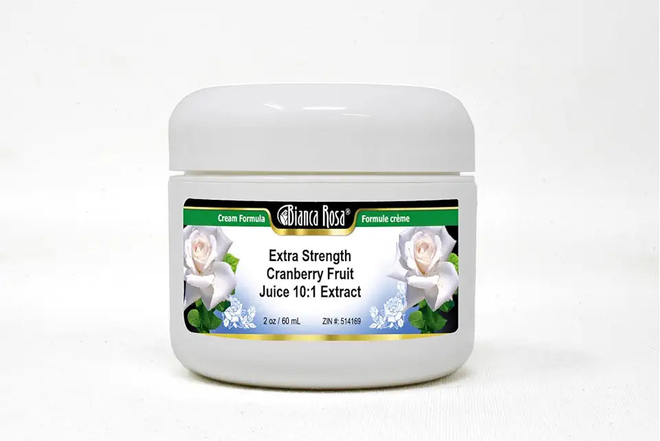 Cranberry Fruit Juice 10:1 Extract Cream 2 oz 3 Pack J8695